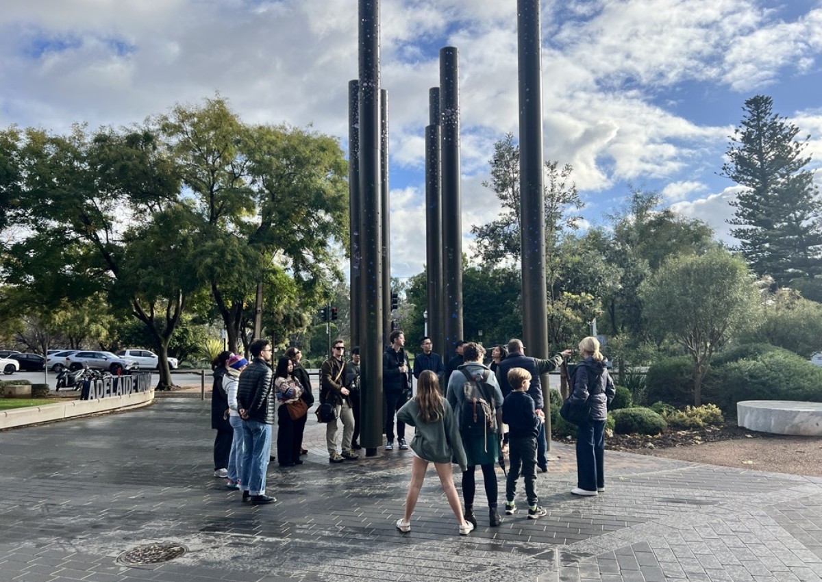 Reconciliation walk with Paul Herzich