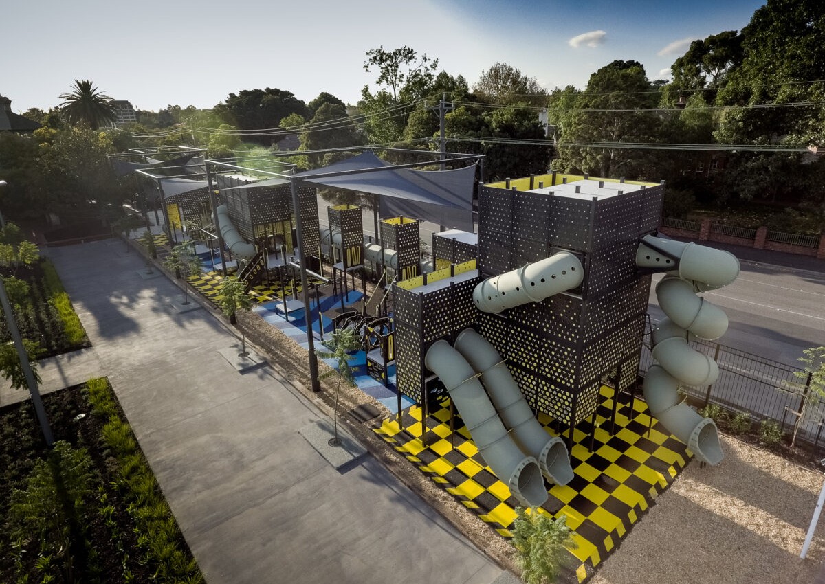 Play Machine: Trinity Grammar play space opens